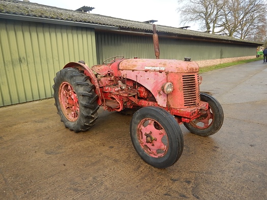 1954 David Brown 30D Diesel oldtimer tractor te koop