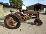 1937 John Deere A Unstyled, round spokes, overdrive oldtimer tractor te koop