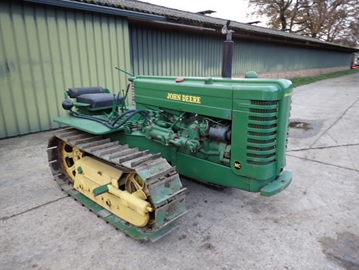 1951 John Deere MC Crawler oldtimer tractor te koop