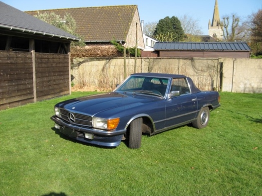 1980 Mercedes sl 280 oldtimer te koop