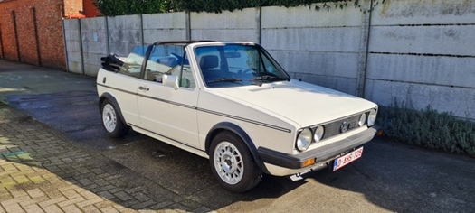 1983 Volkswagen Golf I GTI Cabrio oldtimer te koop