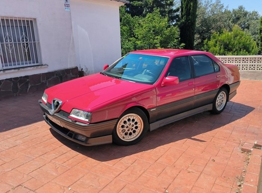 1994 Alfa Romeo 164 V6 Quadrifoglio Verde 232cv oldtimer te koop