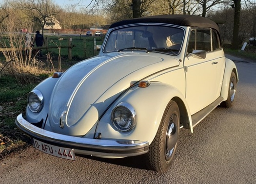 1969 Volkswagen Beetle (Kever) Karmann Cabriolet oldtimer te koop