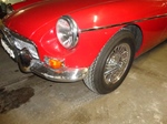 1963 MG B 63 pull handle oldtimer te koop