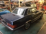 1982 Mercedes 380SL blue oldtimer te koop