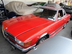 1974 Mercedes 350SL W107 74 red oldtimer te koop