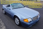 1994 Mercedes 500SL blue oldtimer te koop