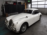 1958 Jaguar XK 150 Coupe white oldtimer te koop