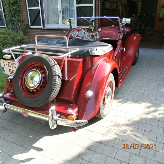 1953 MG TD oldtimer te koop