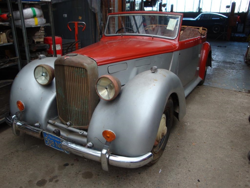 1948 Alvis ta14 dhc rhd oldtimer te koop