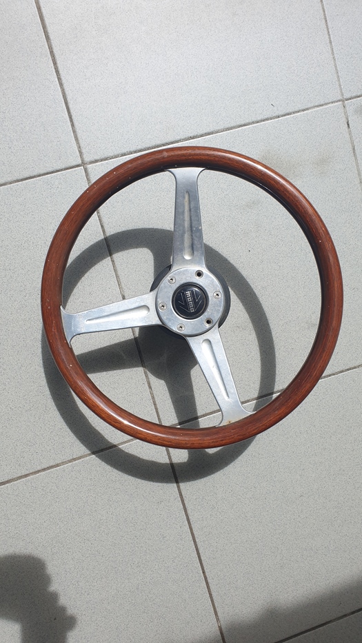 Houten stuur te koop